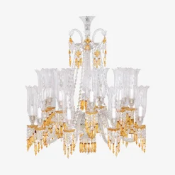 Chandeliers|Baccarat Zénith Charleston Chandelier Short (18L)