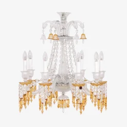 Chandeliers|Baccarat Zénith Charleston Chandelier Short (8L)