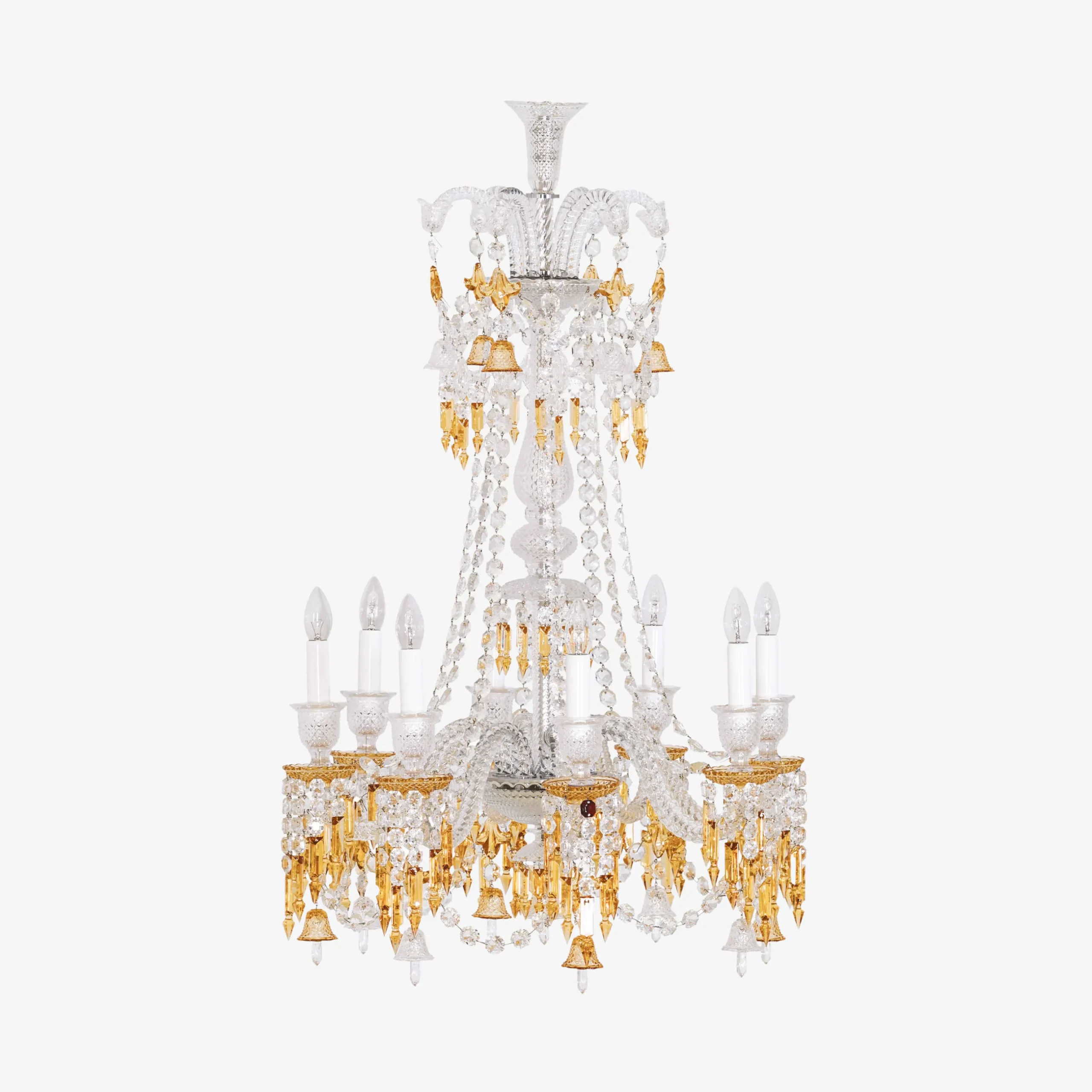Chandeliers|Baccarat Zénith Charleston Chandelier Long (8L)