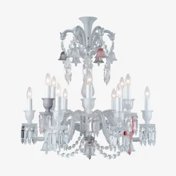 Chandeliers|Baccarat Zénith Flou, Je te Vois Flou Chandelier (12L)