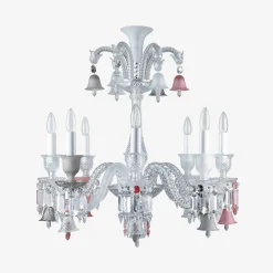 Chandeliers|Baccarat Zénith Flou, Je te Vois Flou Chandelier (8L)