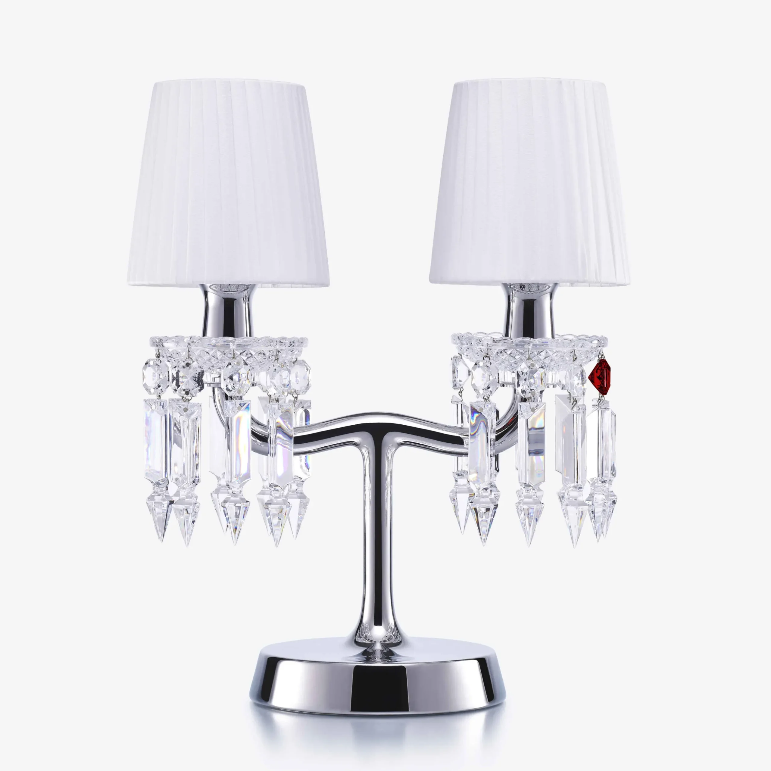 Table & Desk Lamps|Baccarat Zénith Nomade Lamp Chrome (02L) & Lampshades S | United States