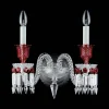Wall Lamps & Sconces|Baccarat Zénith Wall Unit Clear and Red (2L)